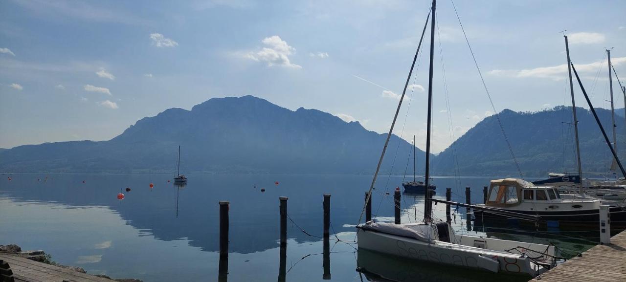 Ferienhaus Goldener Anker Unterach Am Attersee Exteriér fotografie