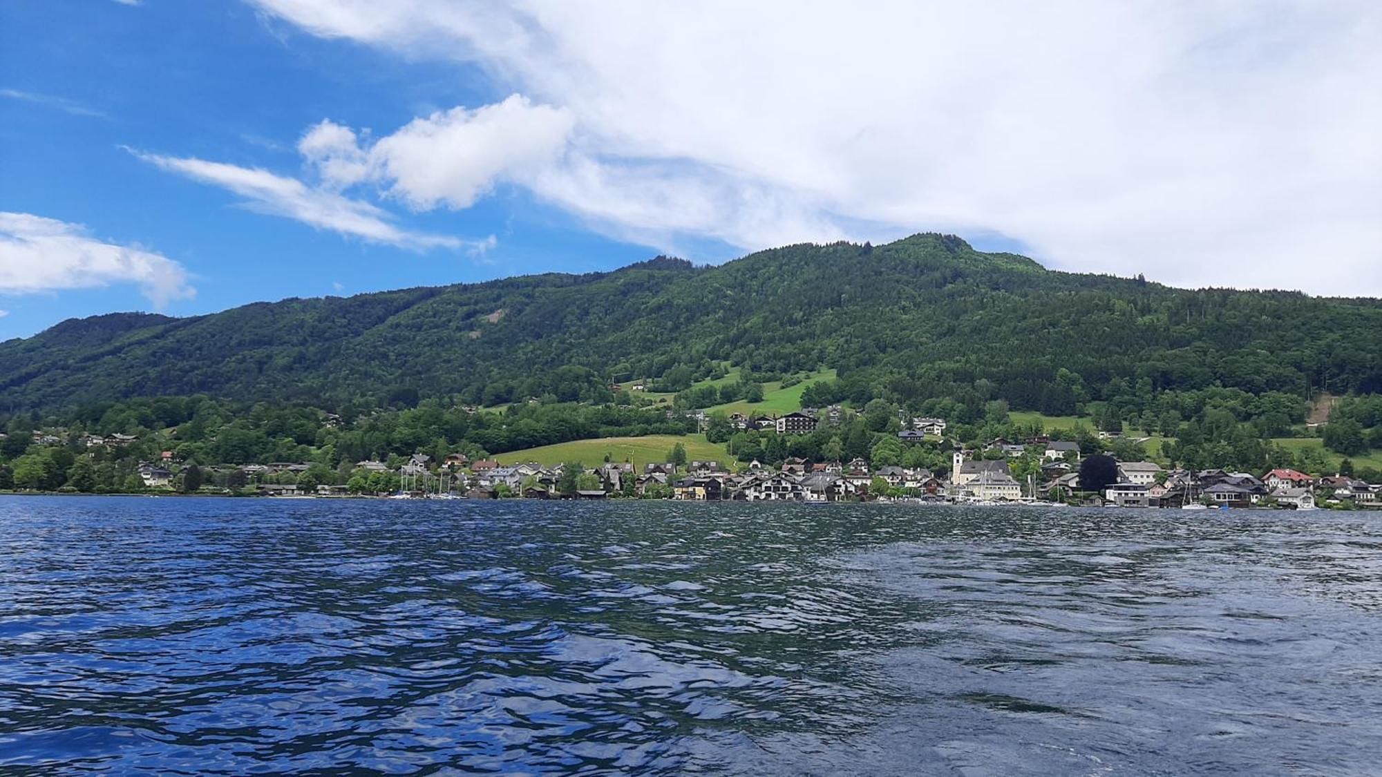 Ferienhaus Goldener Anker Unterach Am Attersee Exteriér fotografie